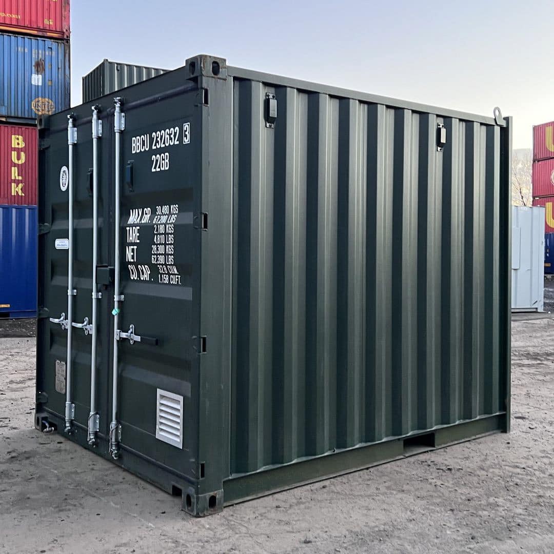 10′ NEW HIGH CUBE CONTAINER