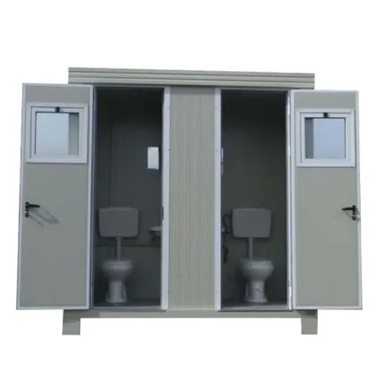 SS1 SANITARY BLOCK WITH 2 TOILETS AND 2 NEW HAND WASHER