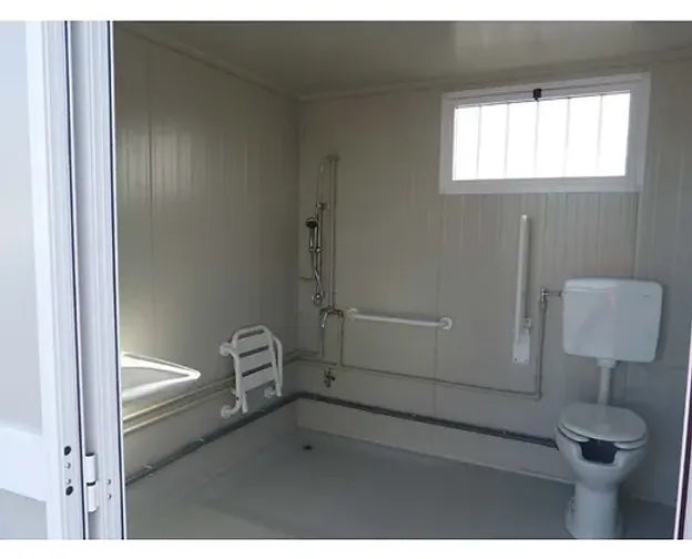 PMR SANITARY BLOCK WITH WC, SHOWER AND WASHBASIN