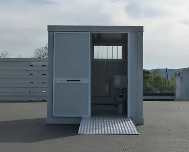 PMR SANITARY BLOCK WITH WC, SHOWER AND WASHBASIN