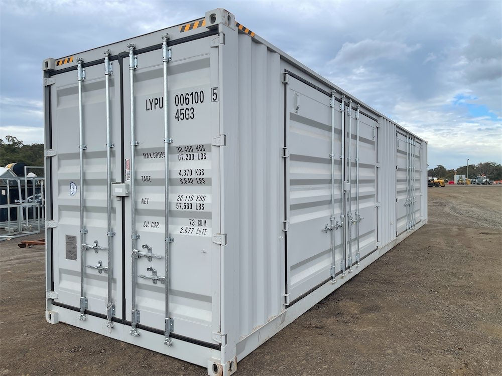 NEW  40'  CONTAINER WITH SIDE DOORS