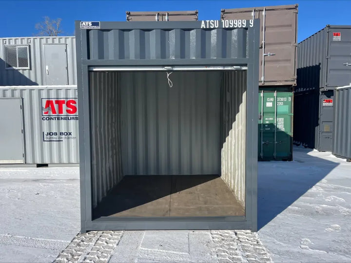 10′ HIGH CUBE USED CONTAINER WITH ROLLUP DOOR