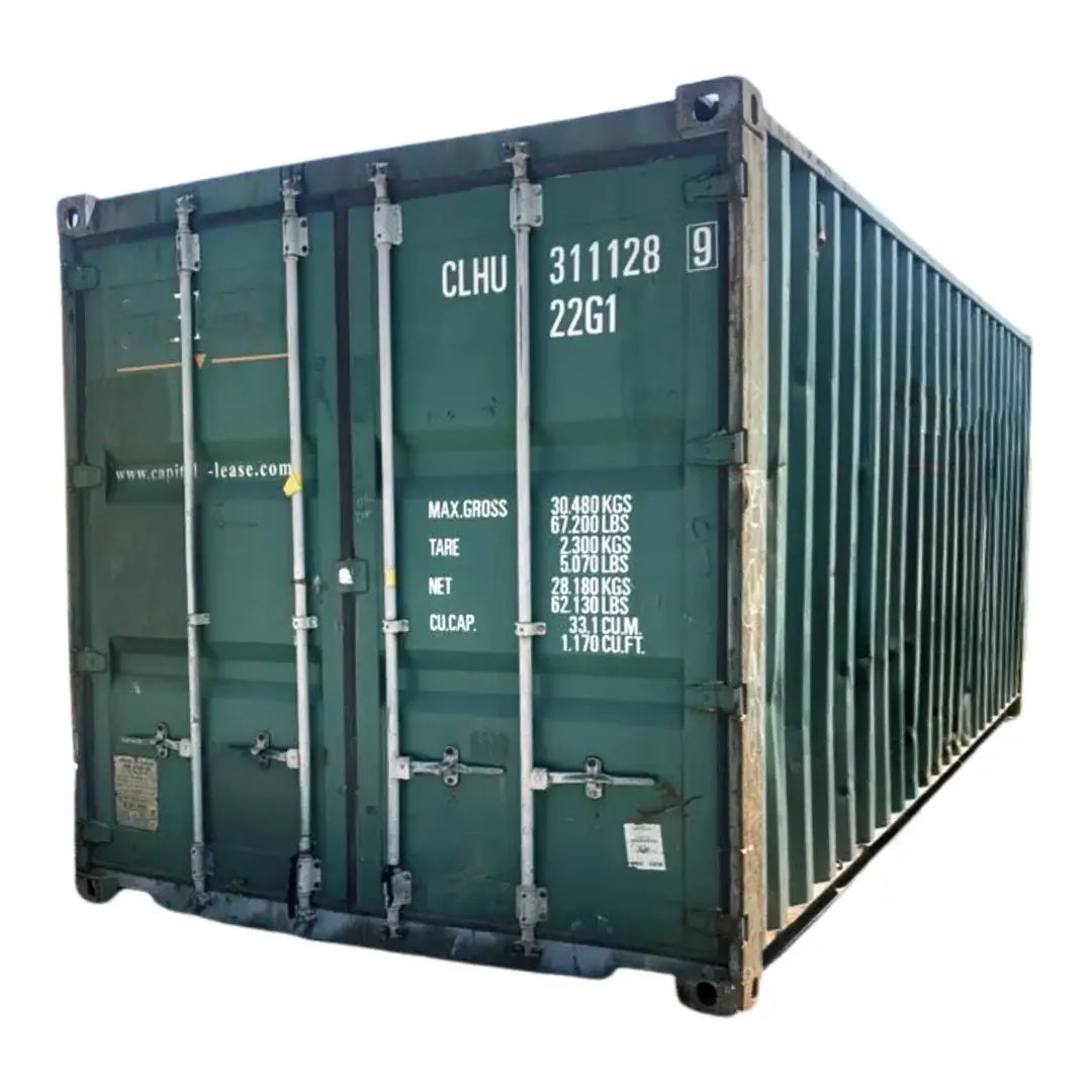 USED 20 FT STANDARD SHIPPING CONTAINER – WIND & WATER TIGHT