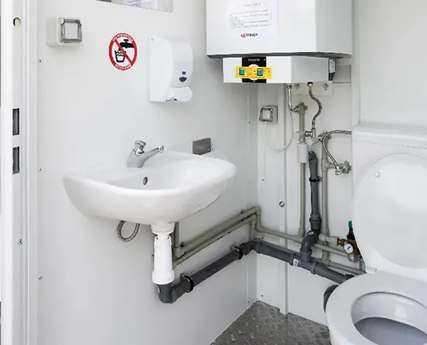 SANITARY BLOCK 1 TOILET + OPTIONAL SHOWER AND SINK - Image 3
