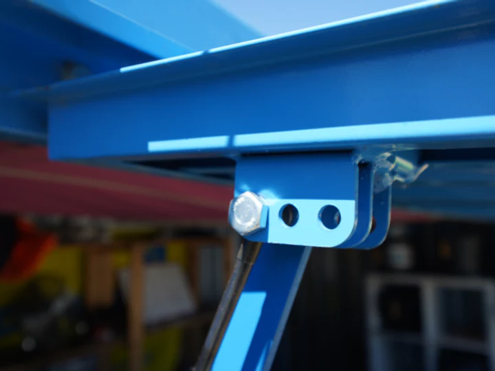 DISMOUNTABLE BAR CONTAINER 3×2 METERS BLUE RAL 5012 - Image 6
