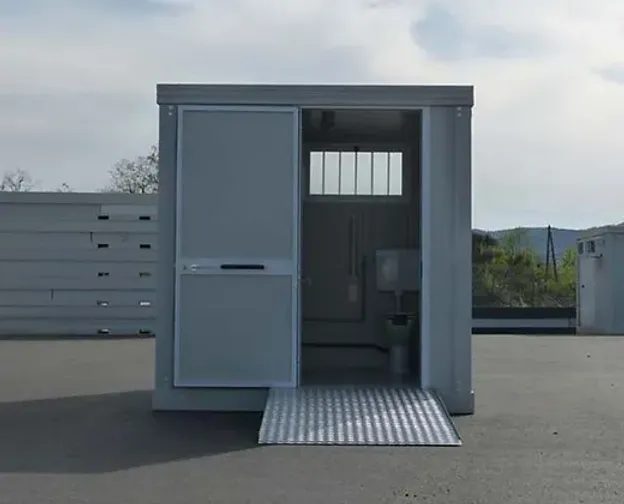 PMR SANITARY BLOCK WITH WC, SHOWER AND WASHBASIN - Image 5