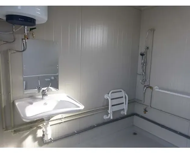 PMR SANITARY BLOCK WITH WC, SHOWER AND WASHBASIN - Image 3