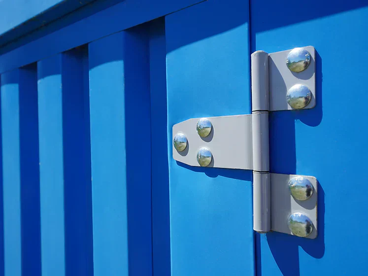 DISMOUNTABLE BAR CONTAINER 3×2 METERS BLUE RAL 5012 - Image 4